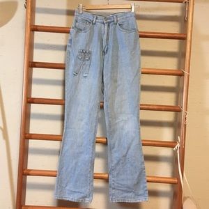 Vintage Jeans with Cute Pocket